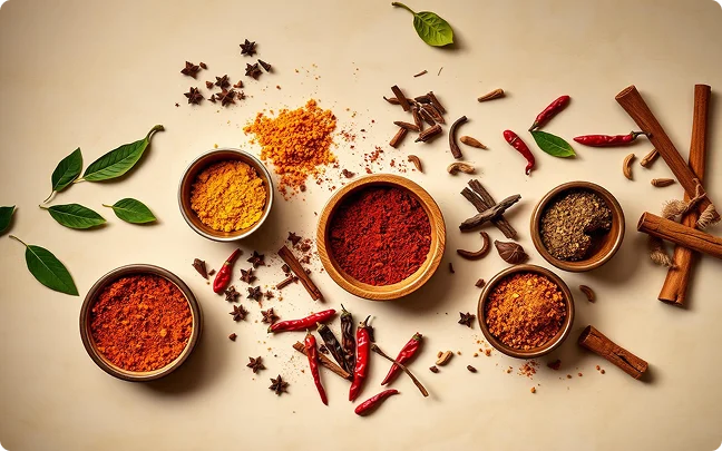 Assorted Indian Spices